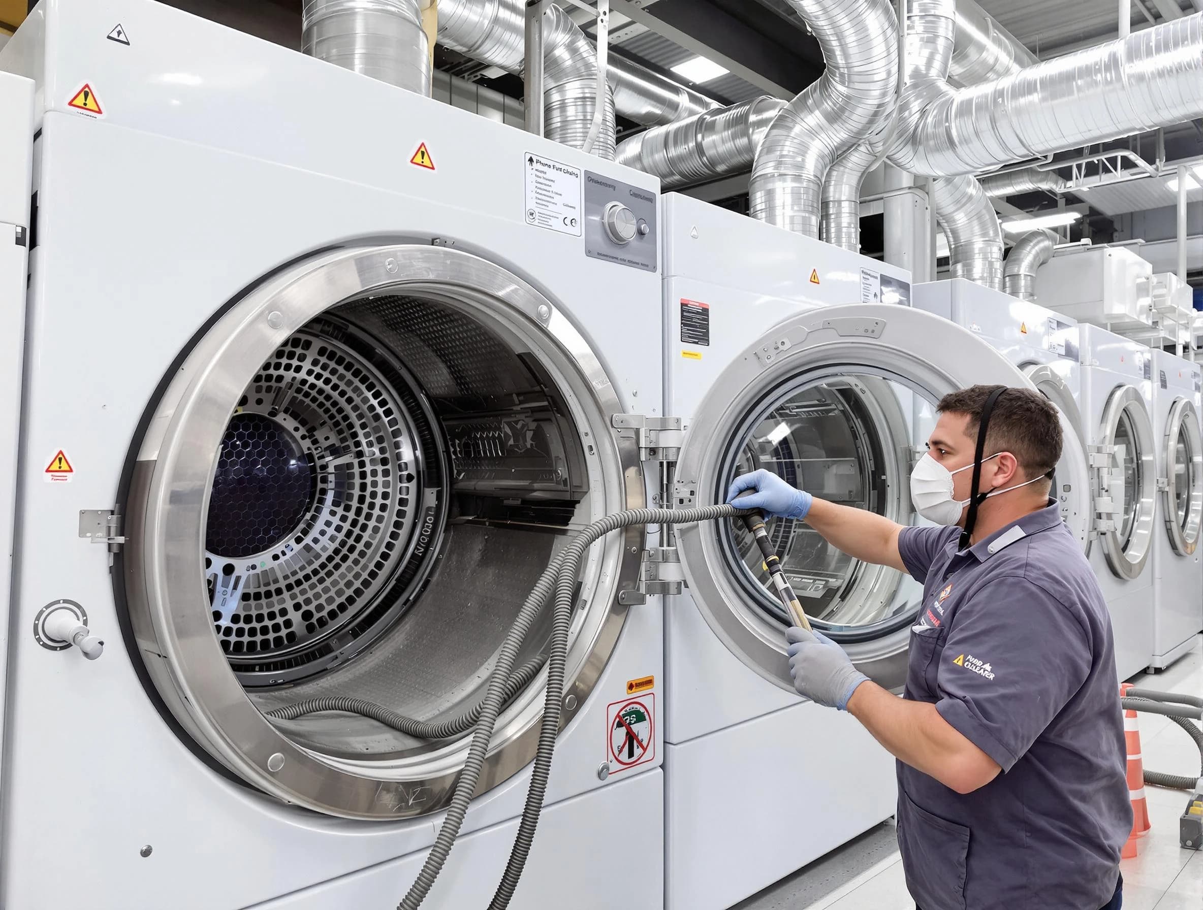 Industrial-grade dryer vent cleaning by Plum Dryer Vent Cleaning in Plum