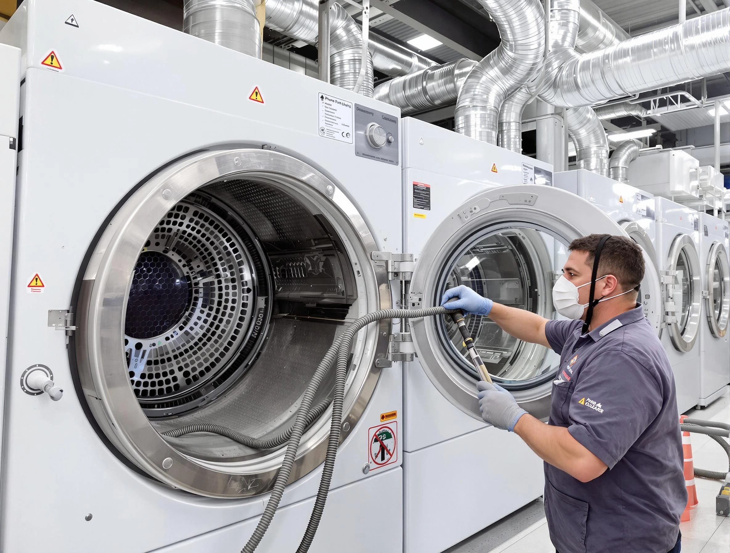 Industrial-grade dryer vent cleaning by Plum Dryer Vent Cleaning in Plum